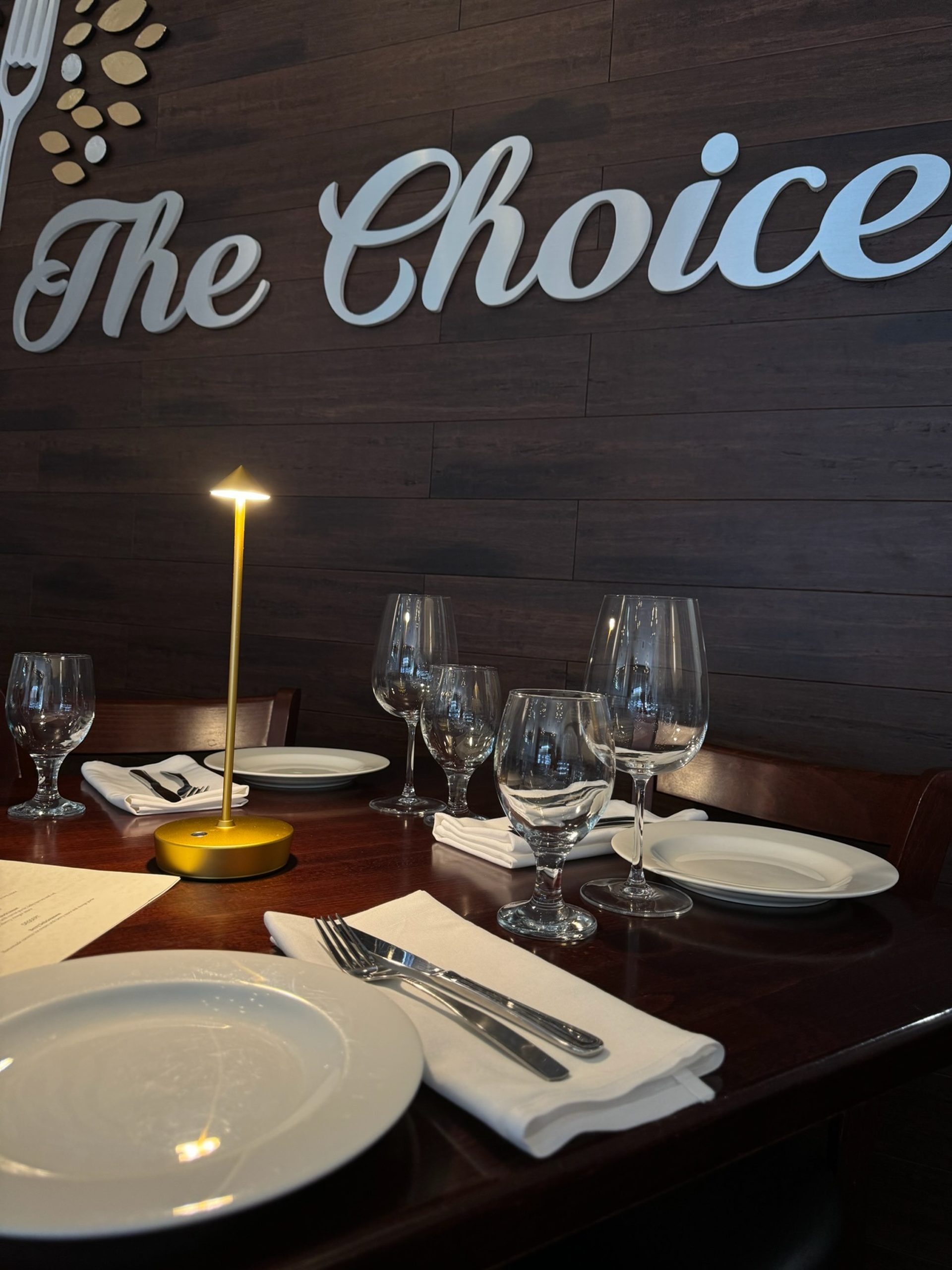 Chef Volodymyr Hyvel's table on Lancaster Avenue