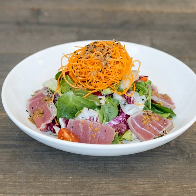 Tuna Sashimi Salad.