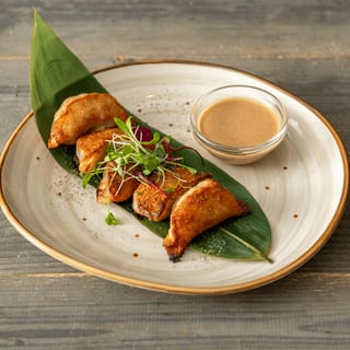 Dumplings with Beef & Foie Gras